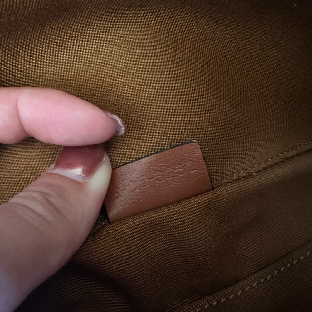 Celine Triomphe Triangle Canvas Bag - Picture 4 of 4